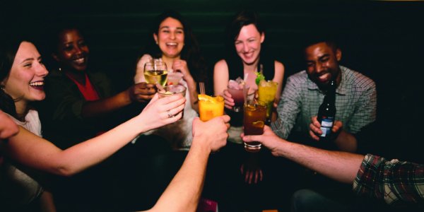 friends drinking